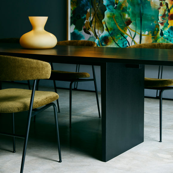 Violin Upholstered Dining Chair