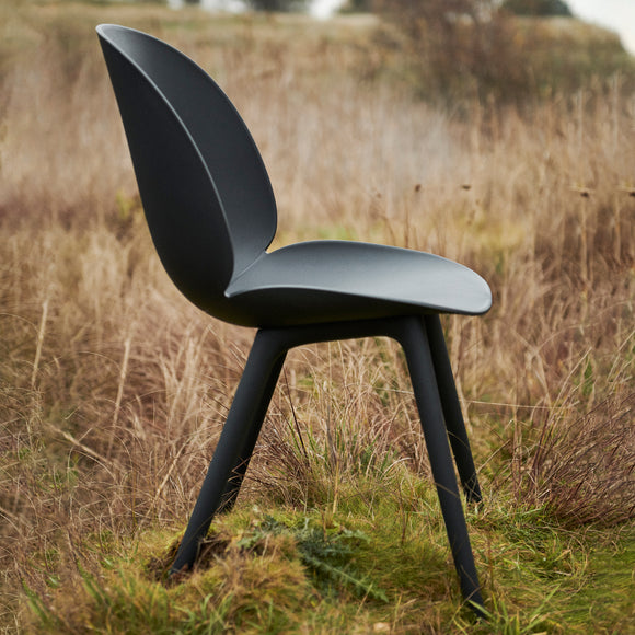 Beetle Dining Chair with Plastic Base