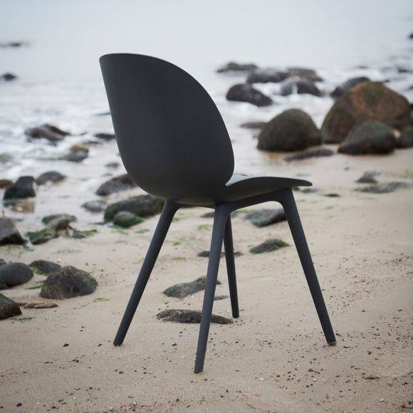 Beetle Dining Chair with Plastic Base
