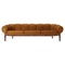 Croissant Sofa  option Chamois 1708 Leather / Walnut