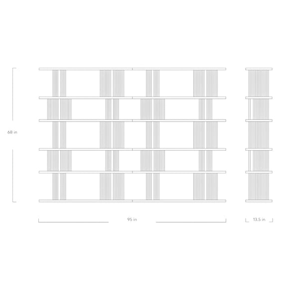 Albion 6-6 Shelving Unit