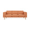Augusta Sofa  option Caledon Sedona / Ash Natural Brass