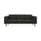 Augusta Sofa  option Funfetti Galaxy / Walnut Pewter