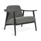 Baltic Lounge Chair  option Ash Black