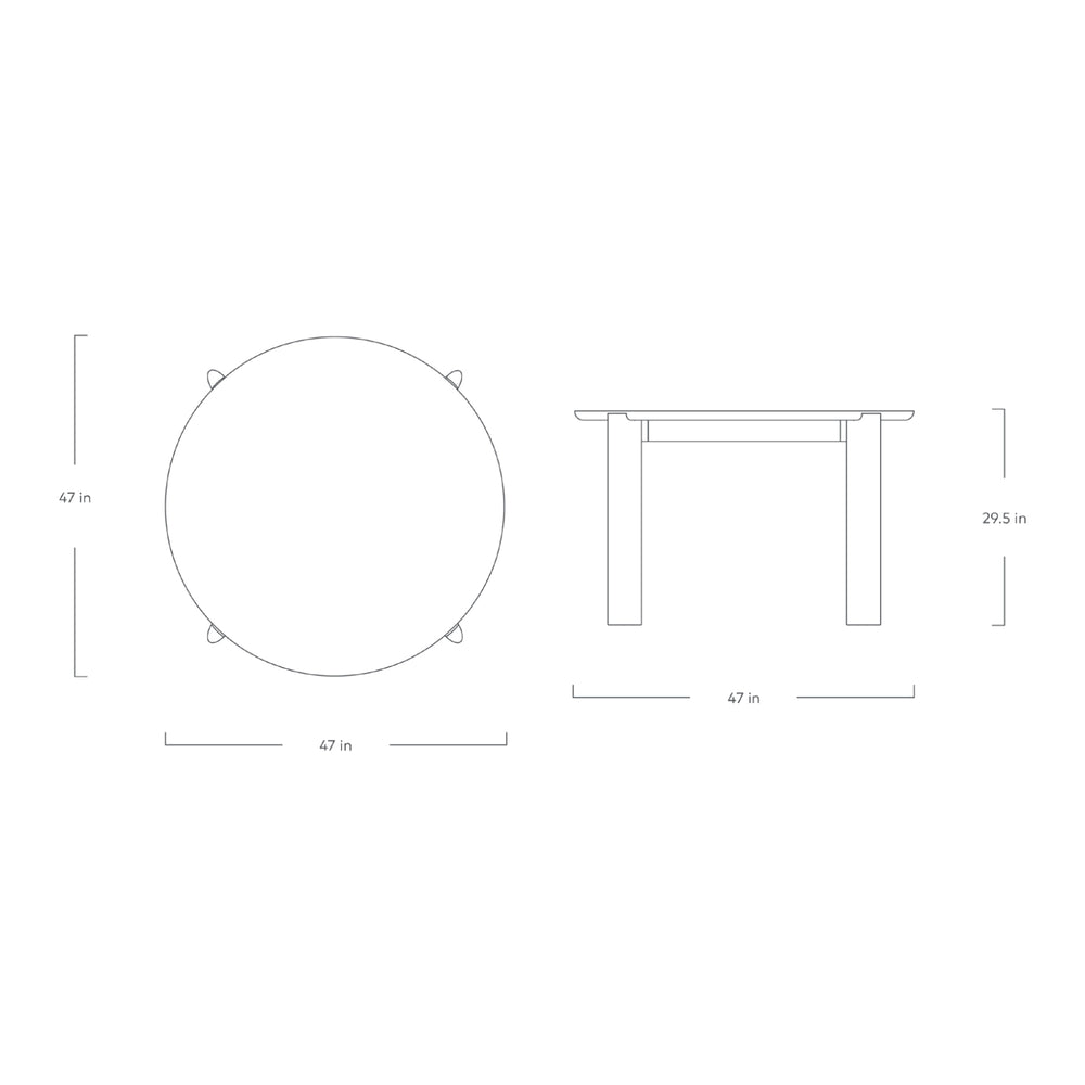 Bancroft Round Dining Table