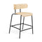 Bantam Counter and Bar Stool  option Blonde Ash