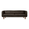 Beaconsfield Sofa  option Saddle Black Leather