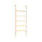 Branch-1 Shelving Unit  option Blonde Uprights/White Brackets/Blonde Shelves