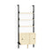 Branch-1 Storage Unit  option Black Upright / Black Brack / Blond Wood