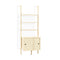 Branch-1 Storage Unit  option Blond Upright / White Brack / Blond Wood