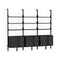 Branch-3 Storage Unit  option Black Upright / Black Brack / Black Wood