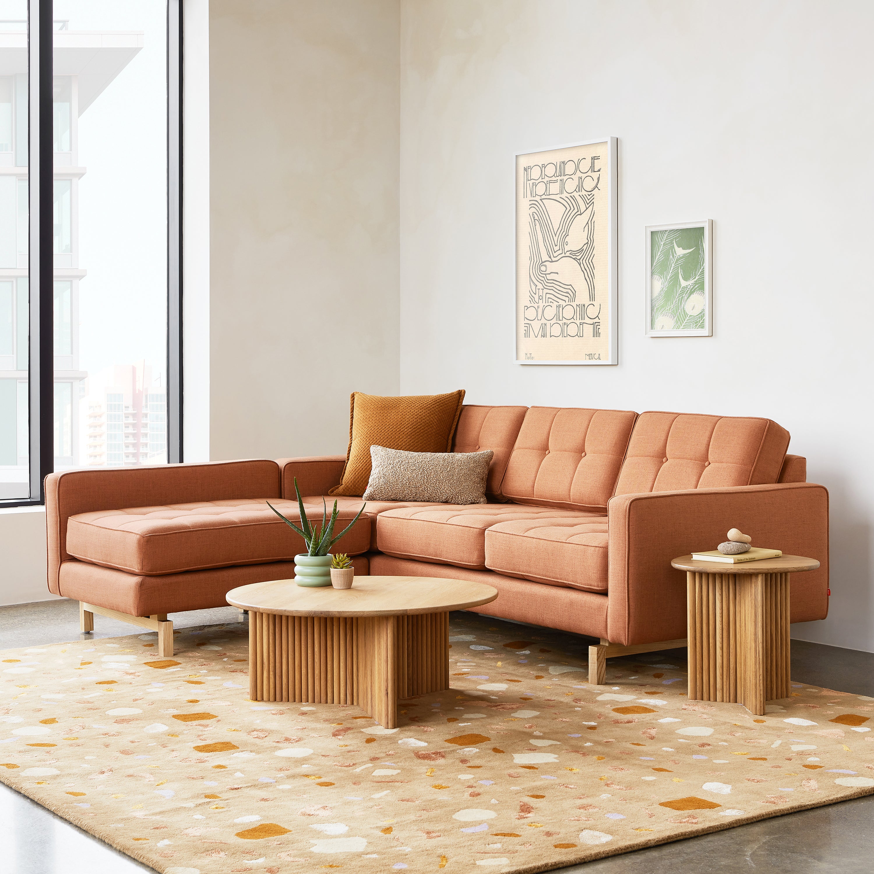 GUS Jane Loft Sectional - Thumbnail 2