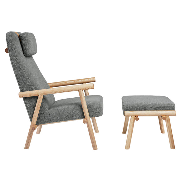 Labrador Lounge Chair and Ottoman