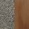 Sample color Lundy Truffle / Classic Walnut