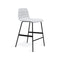 Lecture Upholstered Counter Stool  option Pixel Shale