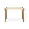 Manifold End Table  option Blonde Ash / Brass