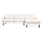 Miller Bi-Sectional  option Merino Cream