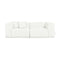 Nest Modular 2-piece Sofa  option Morris Bone