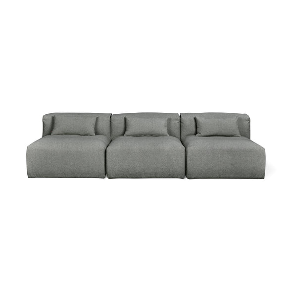 Nest Modular 3-piece Armless Sofa