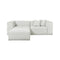 Nest Modular 3-piece Sectional  option Morris Fog