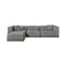 Nest Modular 4-piece Sectional  option Morris Scoria
