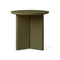 Odeon Side Table  option Olive