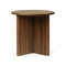 Odeon Side Table  option Walnut