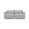 Podium Modular 2-piece Sofa  option Bayview Silver