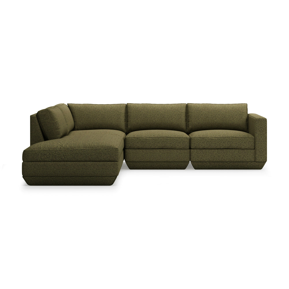 Podium Modular 4-piece Lounge Sectional A