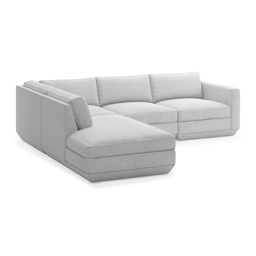 Podium Modular 4-piece Lounge Sectional A