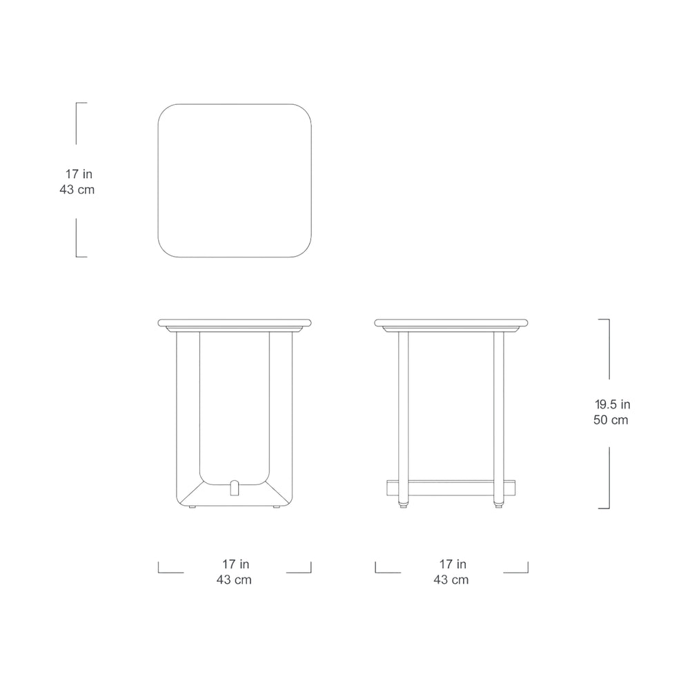 Portico End Table