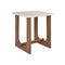 Portico End Table  option Classic Walnut