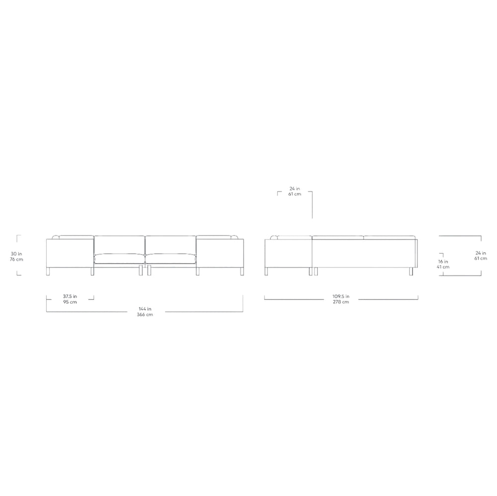 Silverlake U-Shaped Sectional Sofa