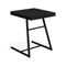 Transit End Table  option Ash Black