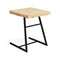 Transit End Table  option Ash Natural