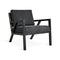 Truss Lounge Chair  option Vintage Mineral / Black Ash