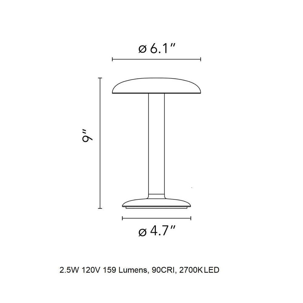 Gustave Portable Table Lamp