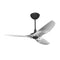 Haiku 52 Outdoor Universal Mount Ceiling Fan  option Black with Brushed Aluminum Blades