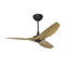 Haiku 52 Outdoor Universal Mount Ceiling Fan  option Black with Caramel Aluminum Blades