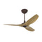 Haiku 52 Outdoor Universal Mount Ceiling Fan  option Oil Rubbed Bronze with Caramel Aluminum Blades