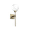 Gem Belvedere Wall Sconce  option Clear Glass