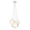 Gem Cluster Pendant Light  option Classic Silver