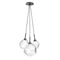 Gem Cluster Pendant Light  option Clear Glass