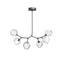 Gem Modern Branch Chandelier  option Graphite