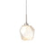 Gem Pendant Light  option Beige Silver