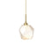 Gem Pendant Light  option Gilded Brass