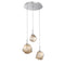 Gem Round Multi-Light Pendant Light  option Classic Silver
