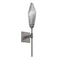 Rock Crystal Belvedere Wall Sconce  option Graphite