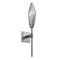 Rock Crystal Belvedere Wall Sconce  option Gunmetal