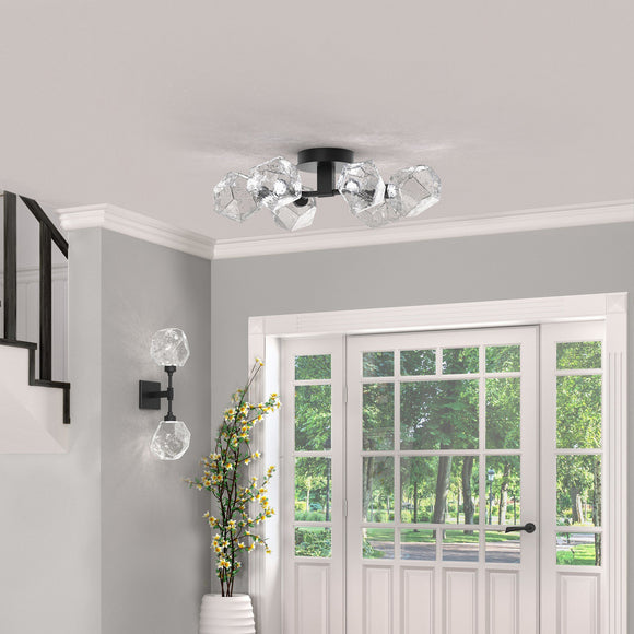 Led semi flush mount hotsell